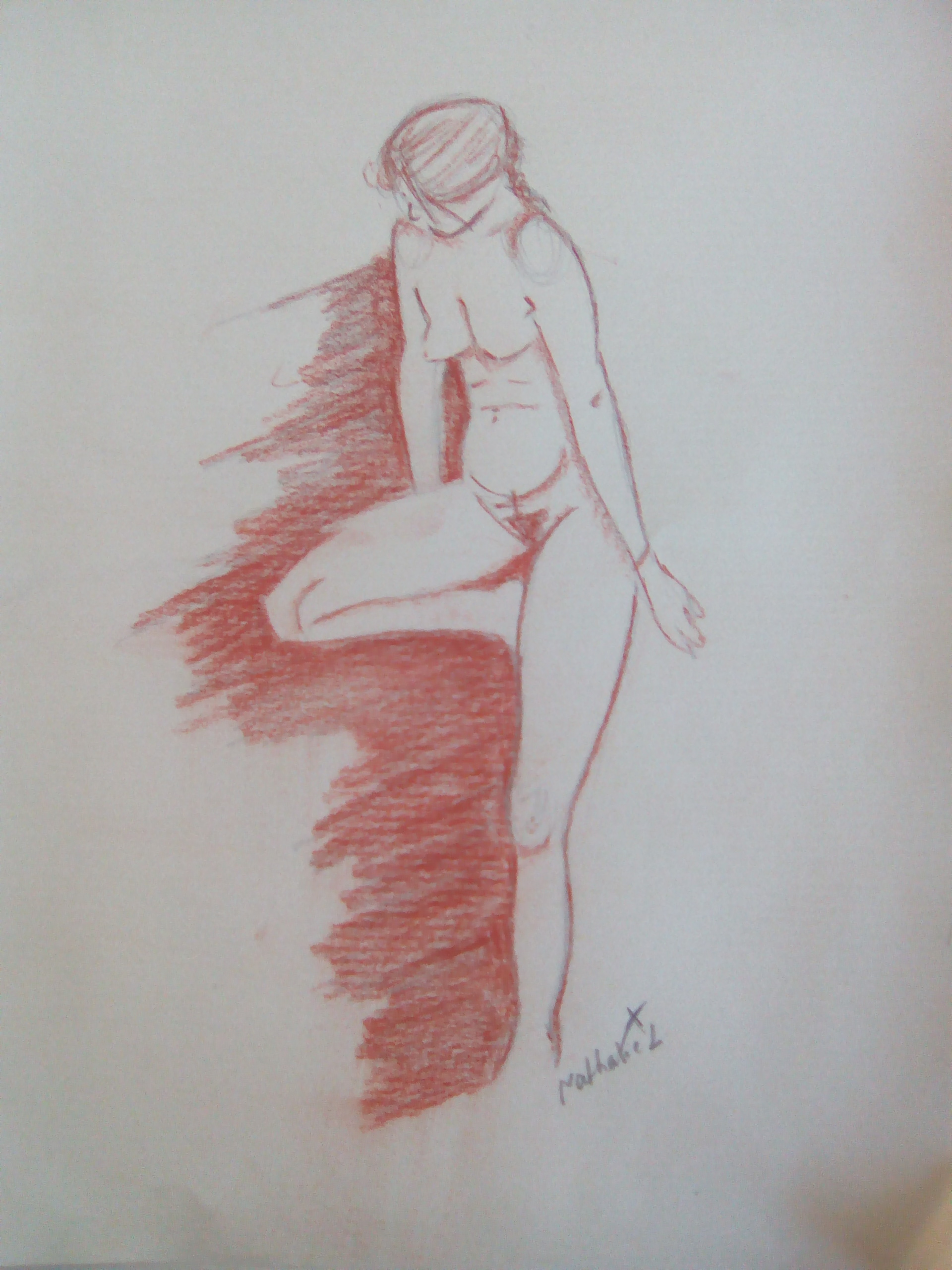 Croquis d'observation de Nathalie Othats Lagréou