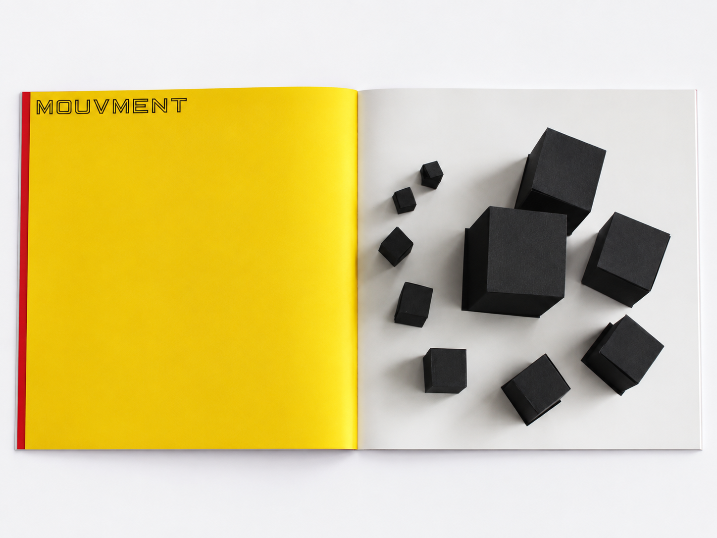 Recherche Mouvement pour la lampe cube par Nathalie Othats Lagréou